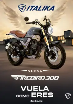 Vista previa de Italika catálogo, nuevo folleto de la tienda, válido en México a partir del 17.02.2026