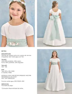 Vista previa de El Corte Inglés catálogo Comuniones 2026, nuevo folleto de la tienda, válido en México a partir del 20.11.2025 | Página: 35