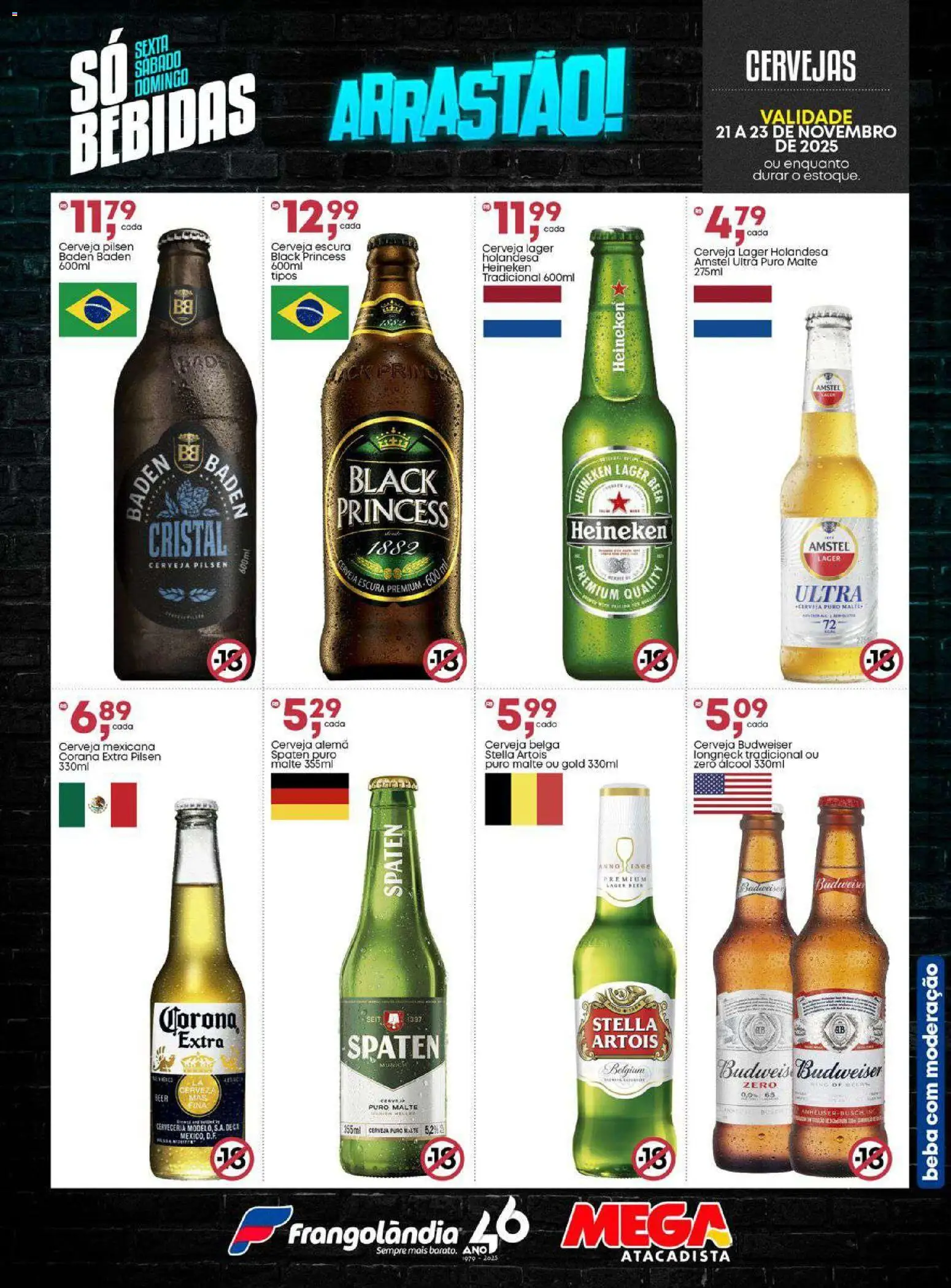 Frangolândia Folheto - válido de 21.11.2025 | Página: 9 | Produtos: Cerveja, Heineken