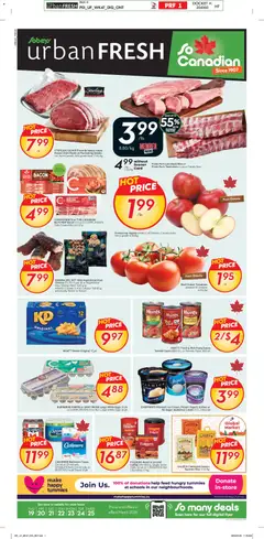 Preview of Sobeys - Weekly Flyer - Urban Fresh from shop Sobeys valid from 19.03.2026