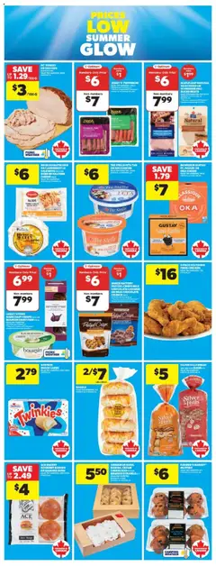 Real Canadian Superstore flyer valid from 03.07.2025 | Page: 12 | Products: Turkey, Bakery, Milk, Chicken