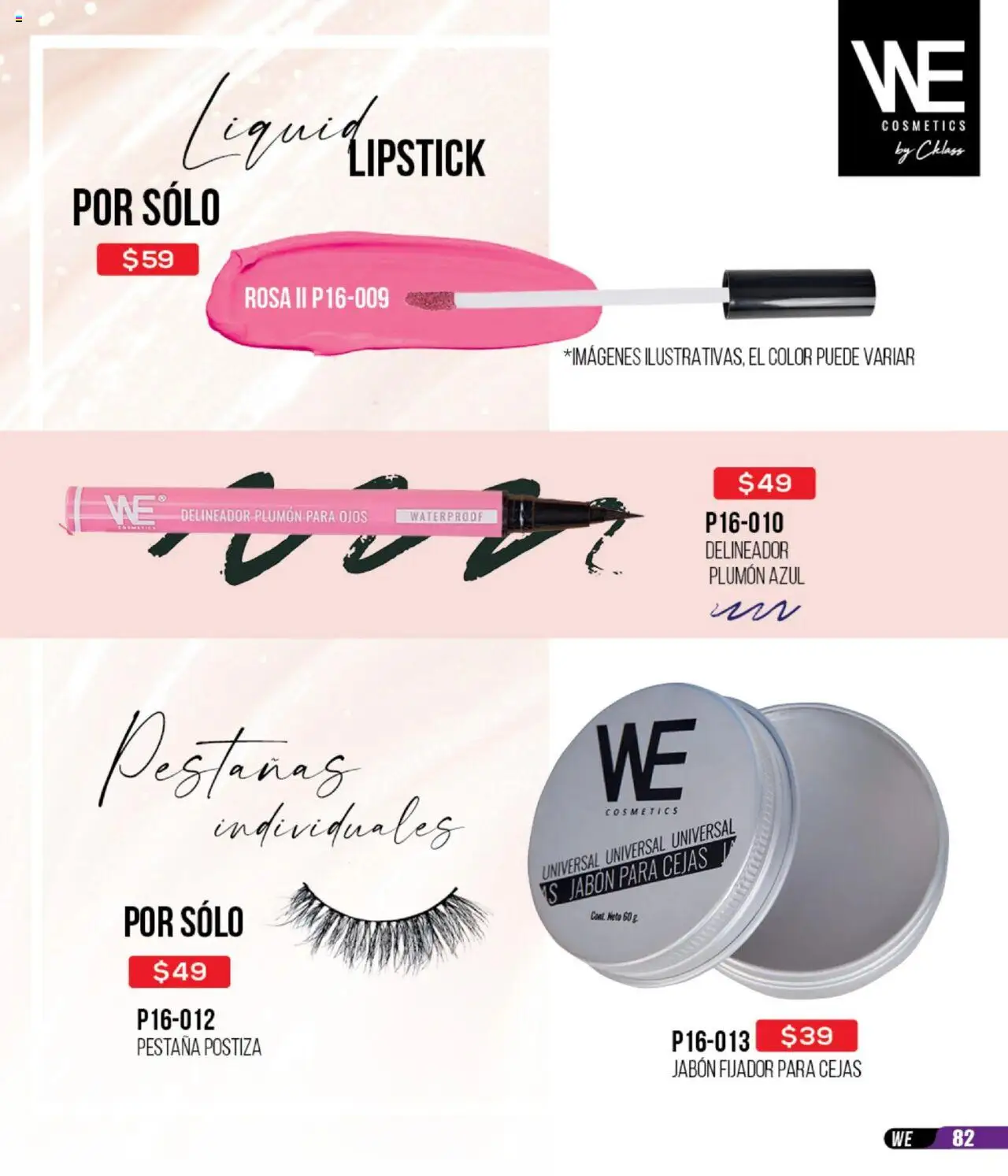 Nuevas ofertas de Cklass válidas en toda la República Mexicana desde el 13.08.2025. ¡Encuentra las mejores ofertas en Cklass - Catálogo Remate Total Ropa! | Página: 83 | Productos: Fijador, Delineador, Jabón