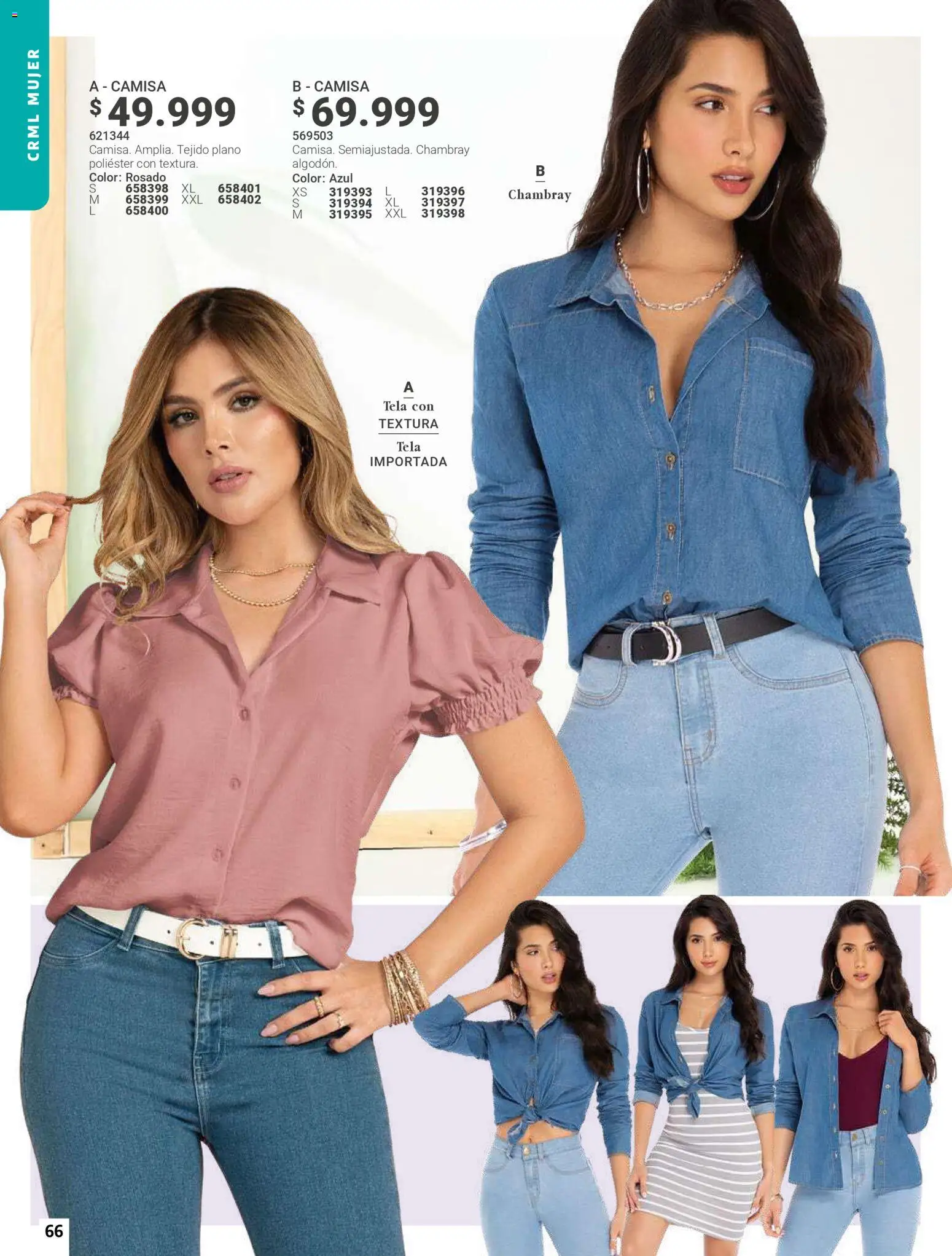 Carmel revista - valida desde el 01.04.2026 | Página: 66 | Productos: Camisa