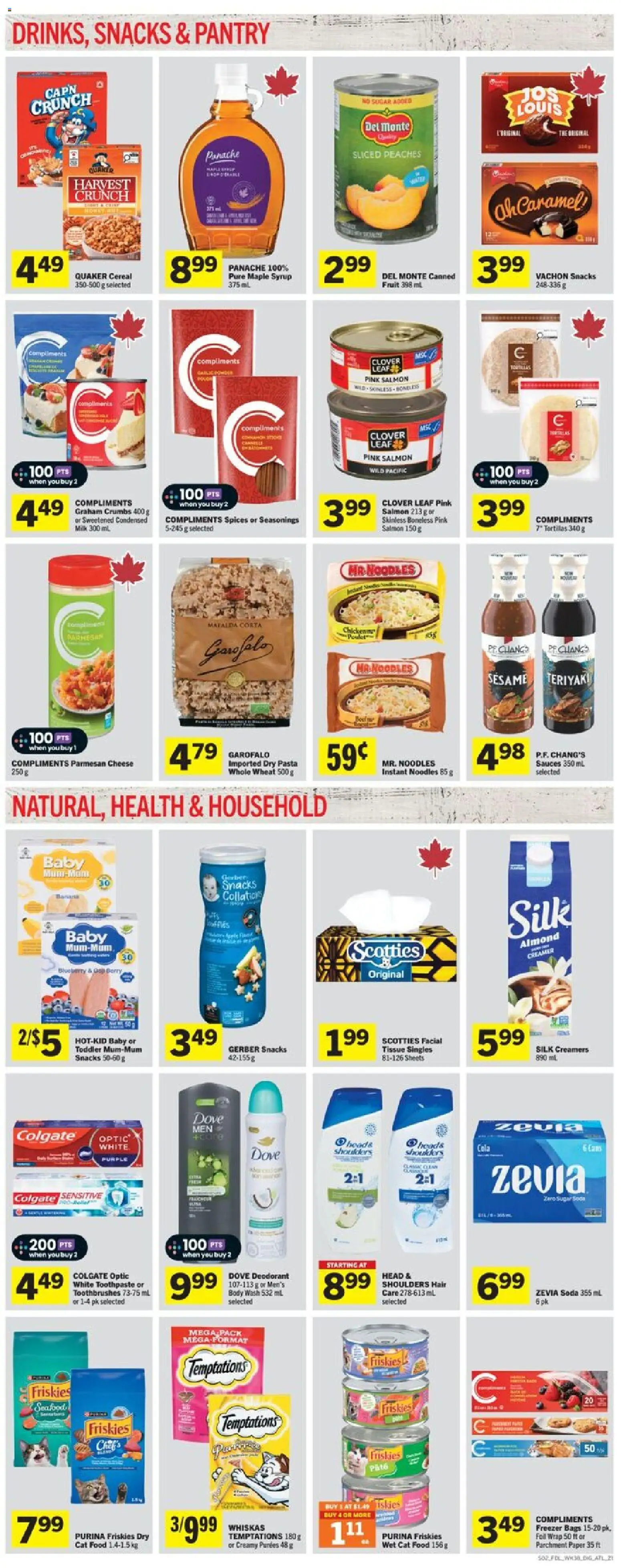Foodland flyer valid from 15.01.2026 | Page: 6 | Products: Noodles, Freezer, Deodorant, Toothpaste