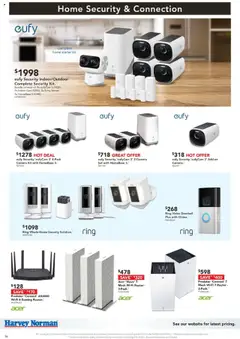 Harvey Norman catalogue - valid from 16.09.2025 | Page: 16 | Products: Accessories, Doorbell, Camera