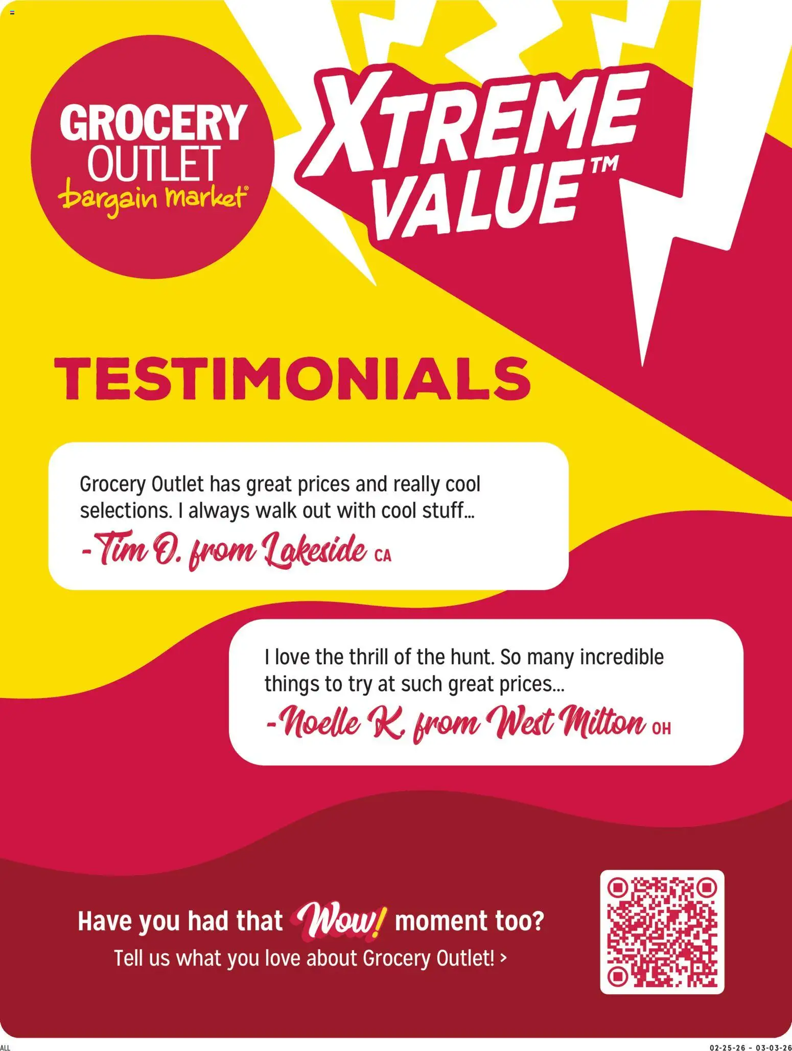 Grocery Outlet Weekly Ad - ID - valid from 25.02.2026 | Page: 4