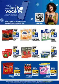 Cometa Supermercados - Ofertas App Tem Mais Pra Você - Pré-Visualização do folheto da loja Cometa Supermercados, válido de 14.07.2025