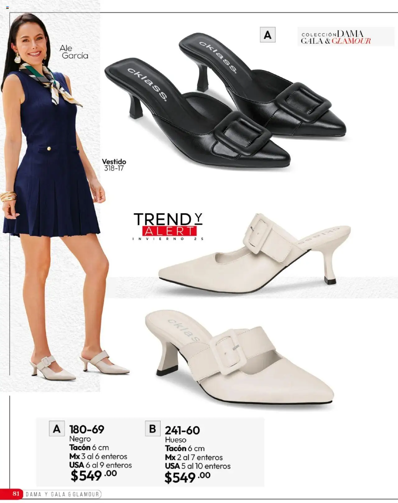 Nuevas ofertas de Cklass válidas en toda la República Mexicana desde el 16.09.2025. ¡Encuentra las mejores ofertas en Cklass - Catálogo Invierno Calzado! | Página: 82 | Productos: Vestido