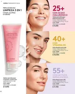 Catálogo Ésika Campaña 17 válido desde el 14.10.2025 | Página: 86 | Productos: Limpiador, Limpiador facial, Crema