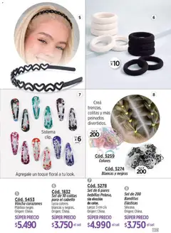 Vista previa modil - Campaña 7 válido desde el 20.03.2026 | Página: 139 | Productos: Hebillas, Vincha