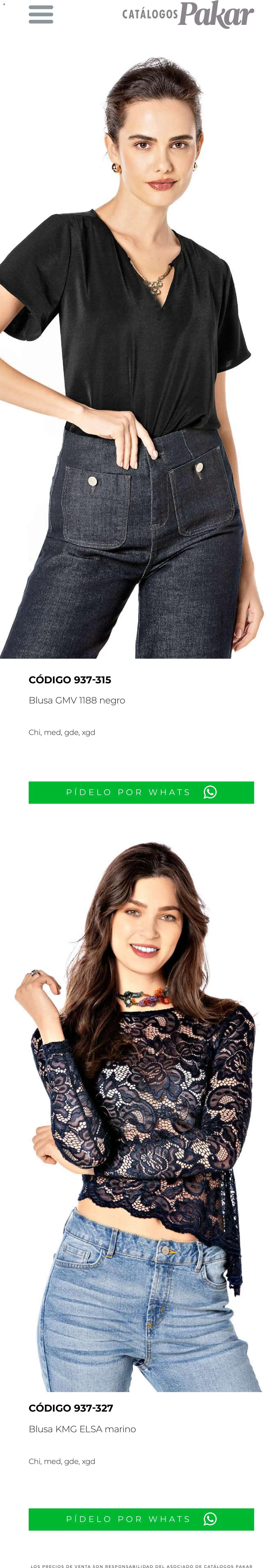 Nuevas ofertas de SC Pakar válidas en toda la República Mexicana desde el 21.11.2025. ¡Encuentra las mejores ofertas en SC Pakar catálogo Vámonos De Fiesta! | Página: 7 | Productos: Blusa