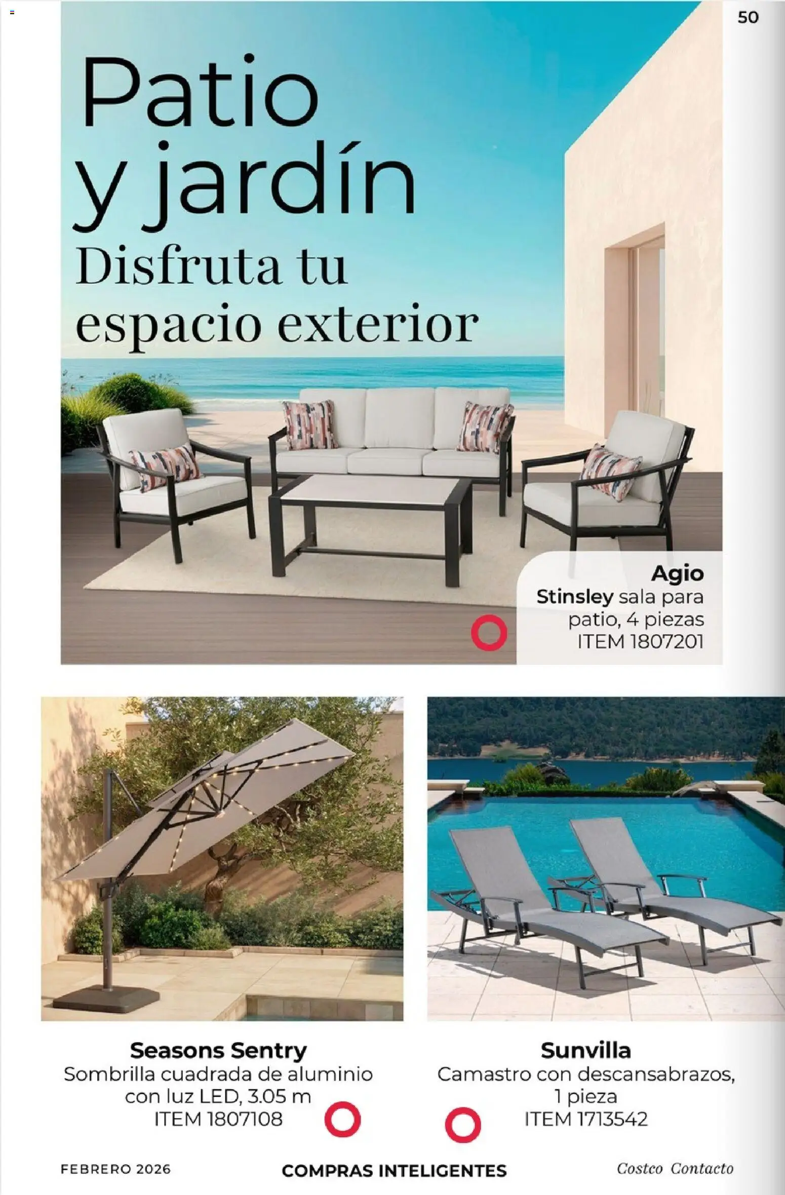 Nuevas ofertas de Costco válidas en toda la República Mexicana desde el 01.02.2026. ¡Encuentra las mejores ofertas en Costco Revista Febrero ! | Página: 50