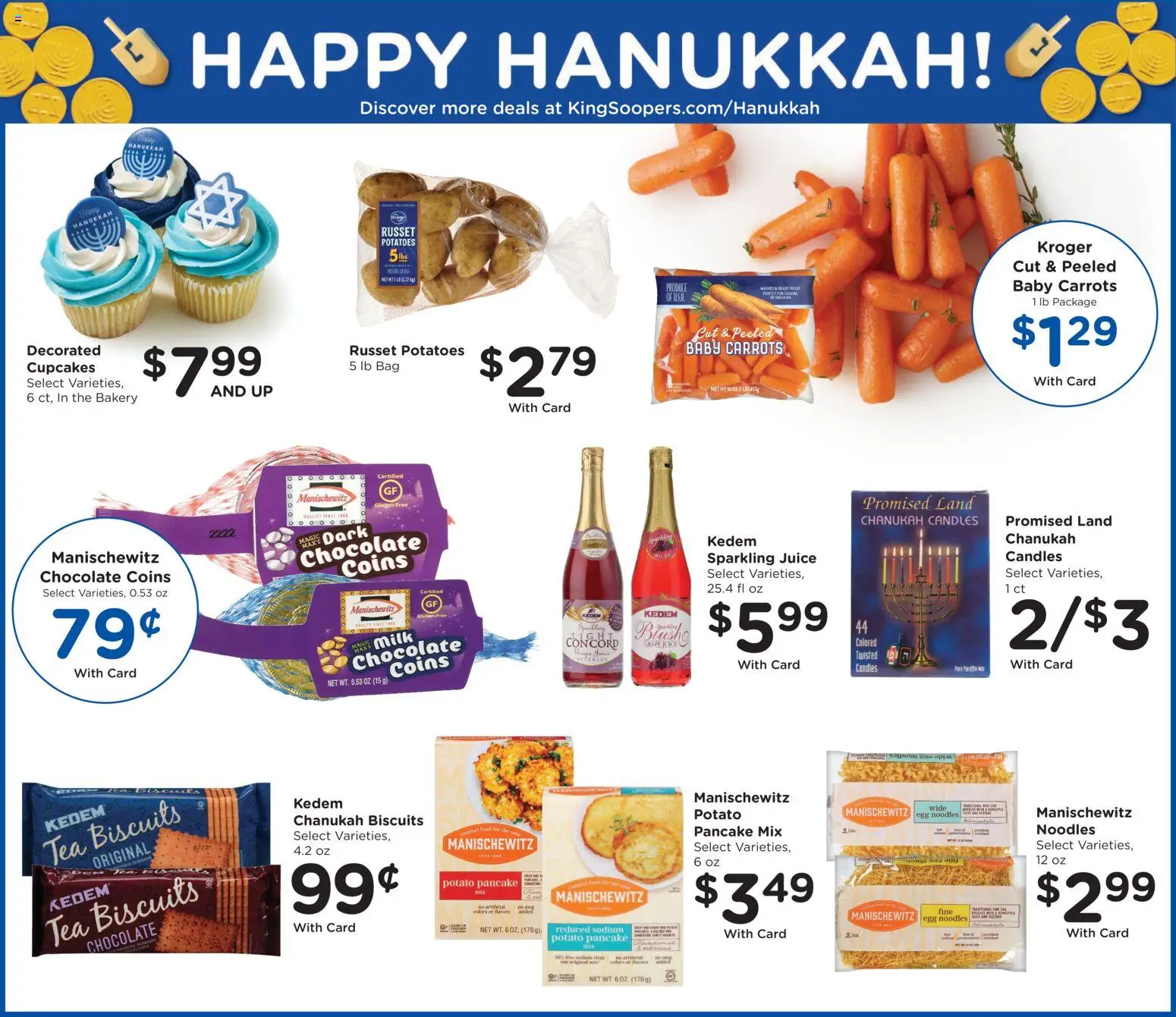 King Soopers Weekly Ad - valid from 03.12.2025 | Page: 14 | Products: Chocolate, Juice, Noodles, Bag
