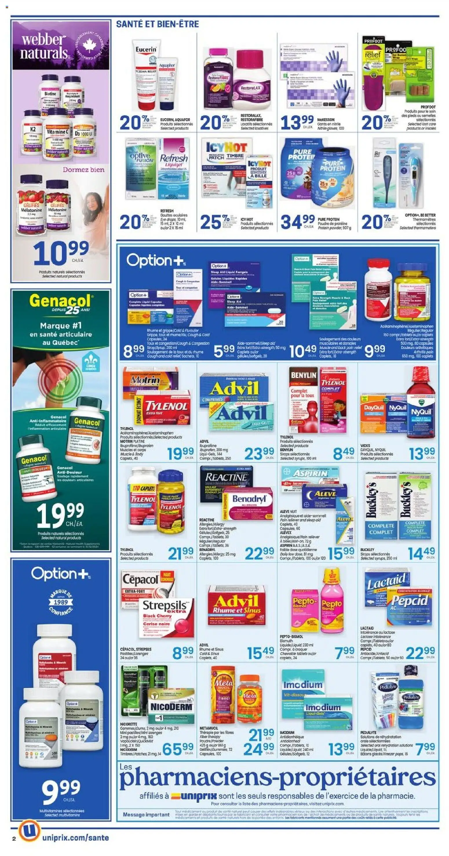 Uniprix flyer valid from 25.12.2025 | Page: 4 | Products: Powder