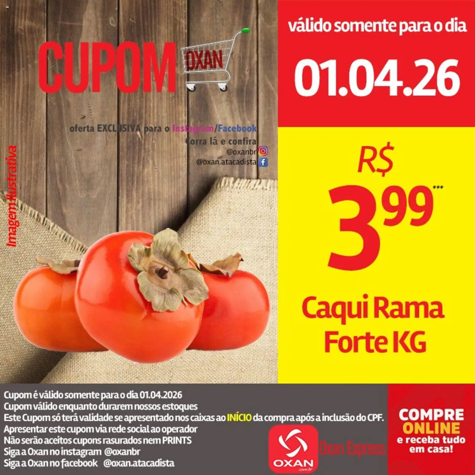 Oxan Atacadista - Ofertas da semana de 01/04/2026 ? Não perca as melhores promoções! | Brasil