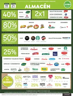 Vista previa Jumbo ofertas válido desde el 19.12.2025 | Página: 3 | Productos: Tomate, Leche, Café, Bizcochos