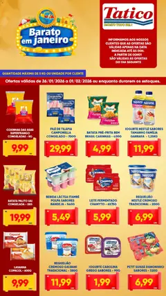 Tatico - Ofertas da semana - Pré-Visualização do folheto da loja Tatico, válido de 26.01.2026