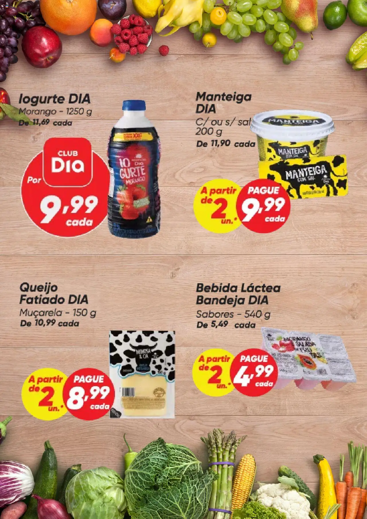 Dia Folheto - válido de 18.09.2025 | Página: 6 | Produtos: Queijo, Muçarela, Bebida, Sal