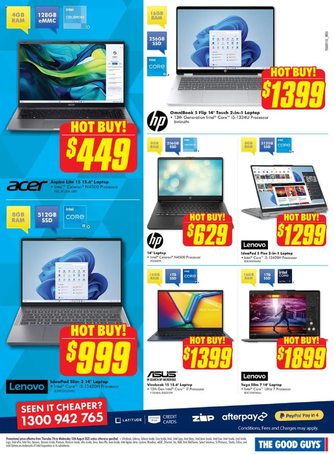 The Good Guys catalogue - valid from 06.08.2025 | Page: 21 | Products: Laptop