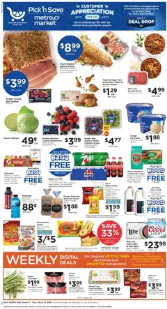 Preview of Pick ‘n Save weekly ads valid from 11.03.2026