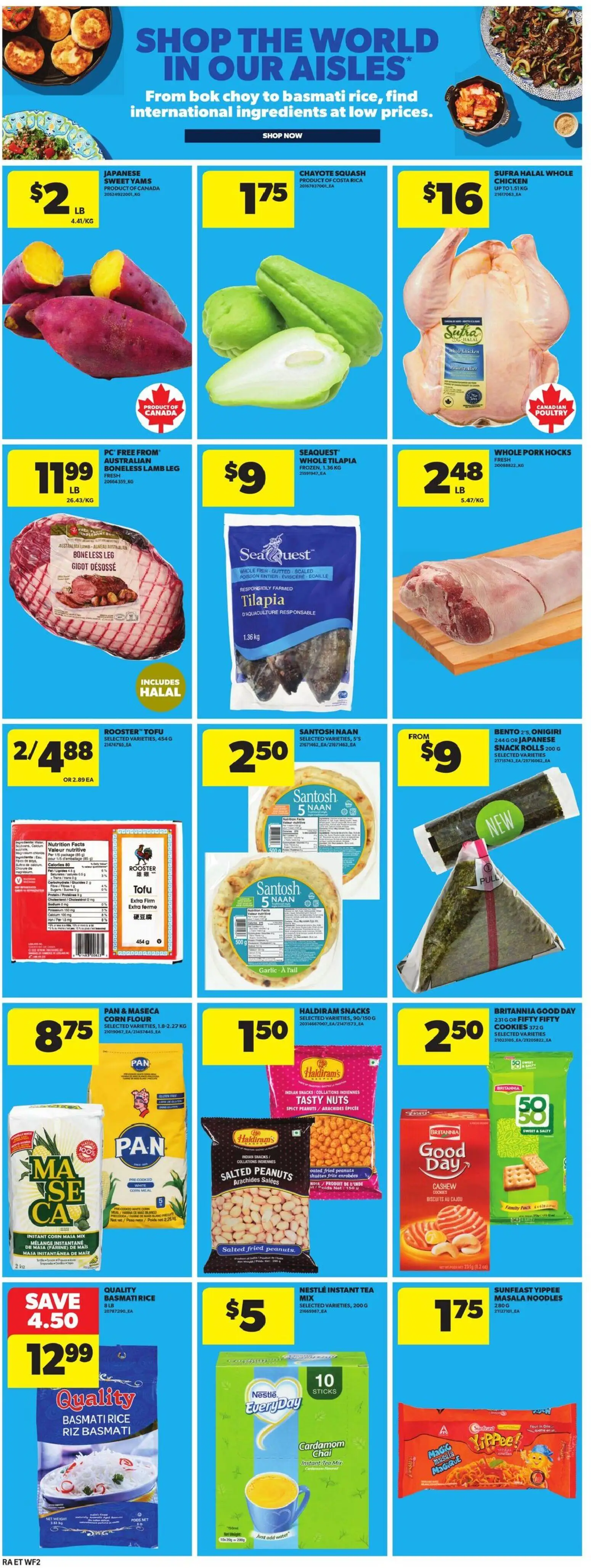 Atlantic Superstore flyer valid from 30.04.2026 | Page: 21 | Products: Fish, Tea, Nuts, Iron