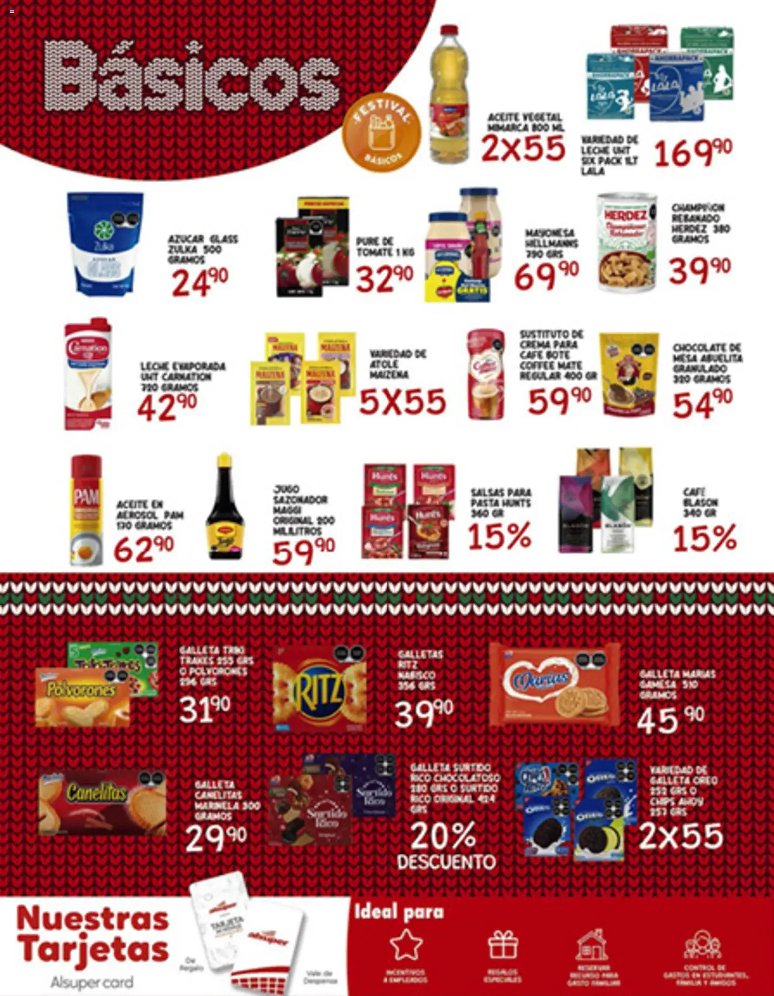 Nuevas ofertas de Alsuper válidas en toda la República Mexicana desde el 05.12.2025. ¡Encuentra las mejores ofertas en Alsuper folleto Laguna! | Página: 6 | Productos: Mayonesa, Crema, Leche, Chocolate