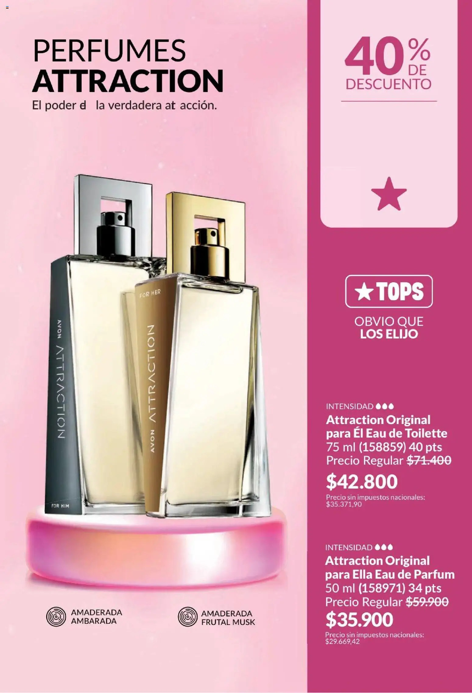 Catálogo AVON Campaña 4/2026 │ válido desde el 01.04.2026 | Página: 71 | Productos: Eau de toilette