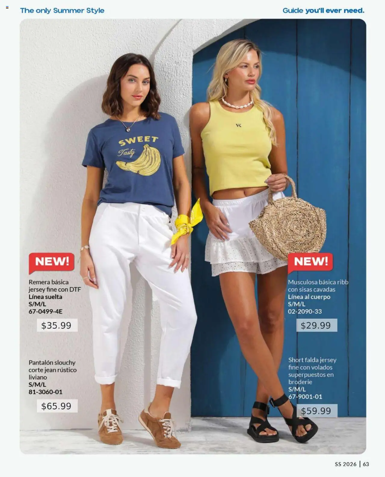 Vitnik catálogo │ válido desde el 07.10.2025 | Página: 63 | Productos: Jean, Falda, Short, Musculosa