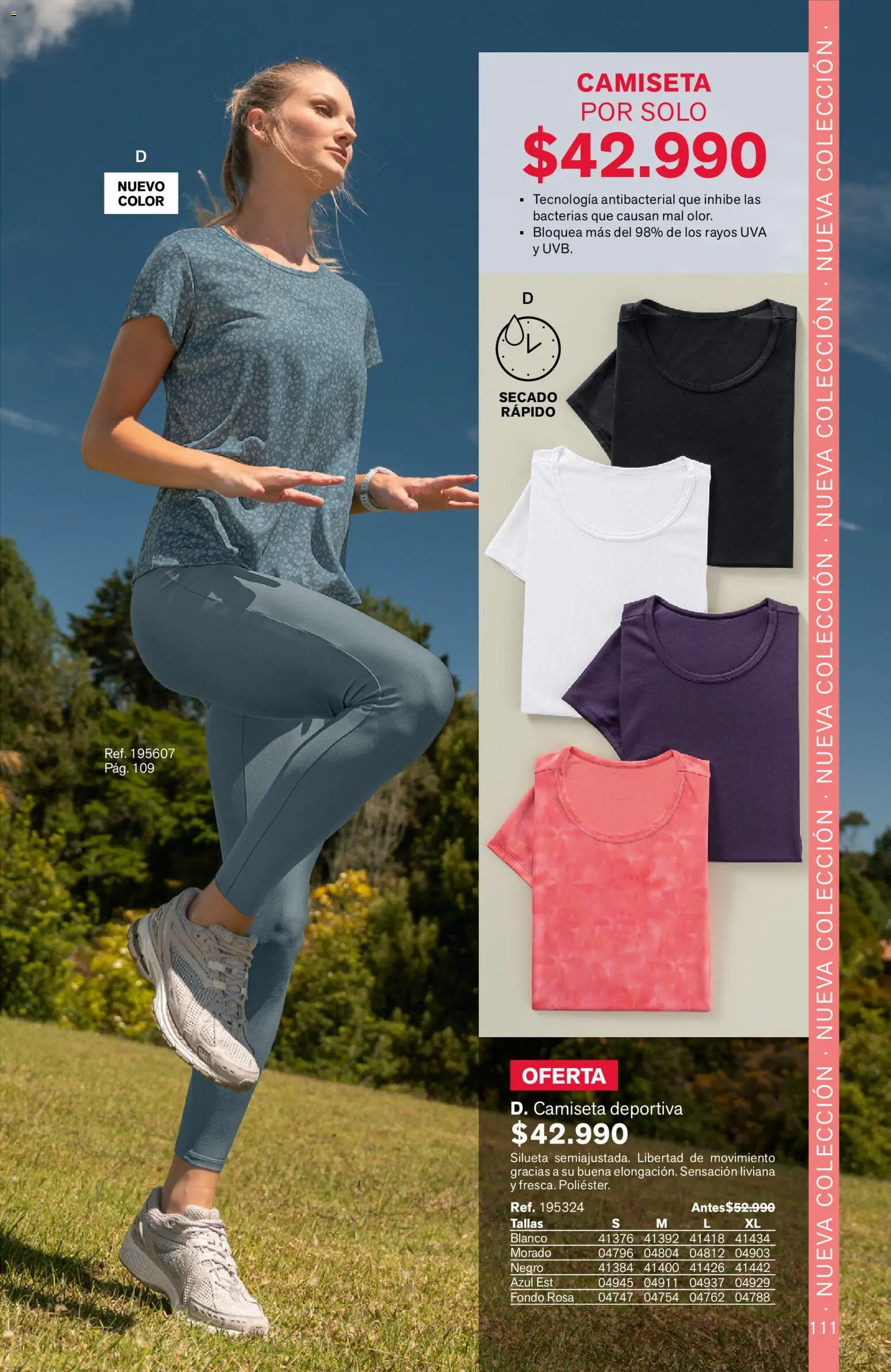Leonisa revista - valida desde el 03.04.2026 | Página: 111 | Productos: Camiseta, Uva