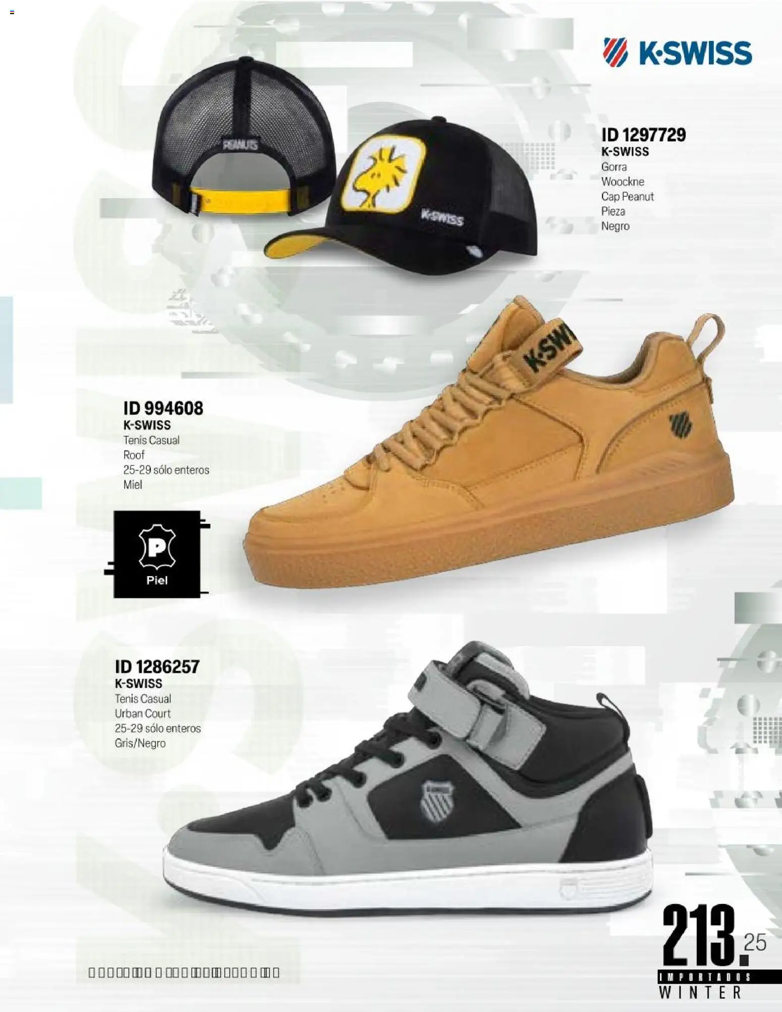 Nuevas ofertas de Price Shoes válidas en toda la República Mexicana desde el 11.11.2025. ¡Encuentra las mejores ofertas en Price Shoes catálogo Importados Winter 2025  ! | Página: 213 | Productos: Tenis, Gorra
