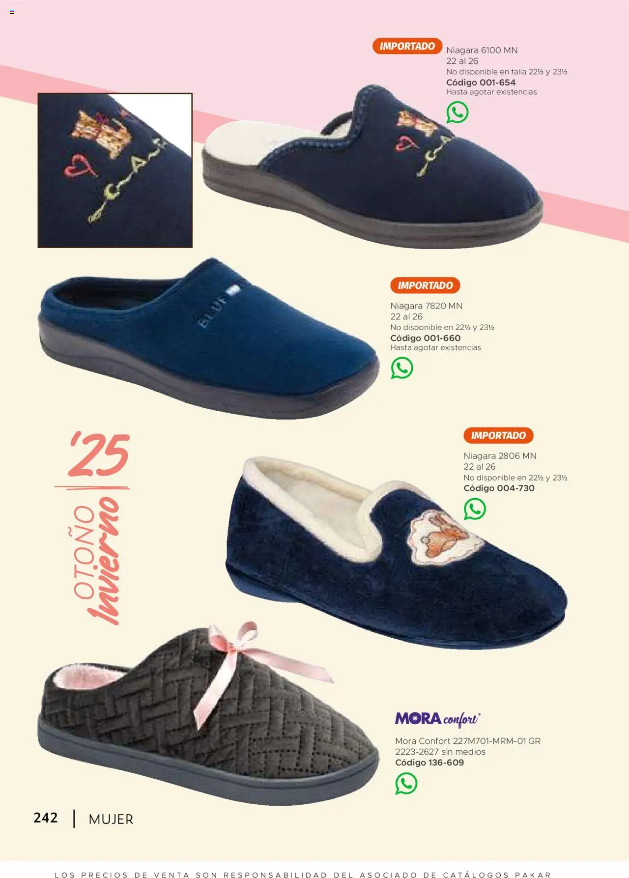 Nuevas ofertas de SC Pakar válidas en toda la República Mexicana desde el 24.07.2025. ¡Encuentra las mejores ofertas en SC Pakar Catálogo Mujer otoño / invierno! | Página: 242