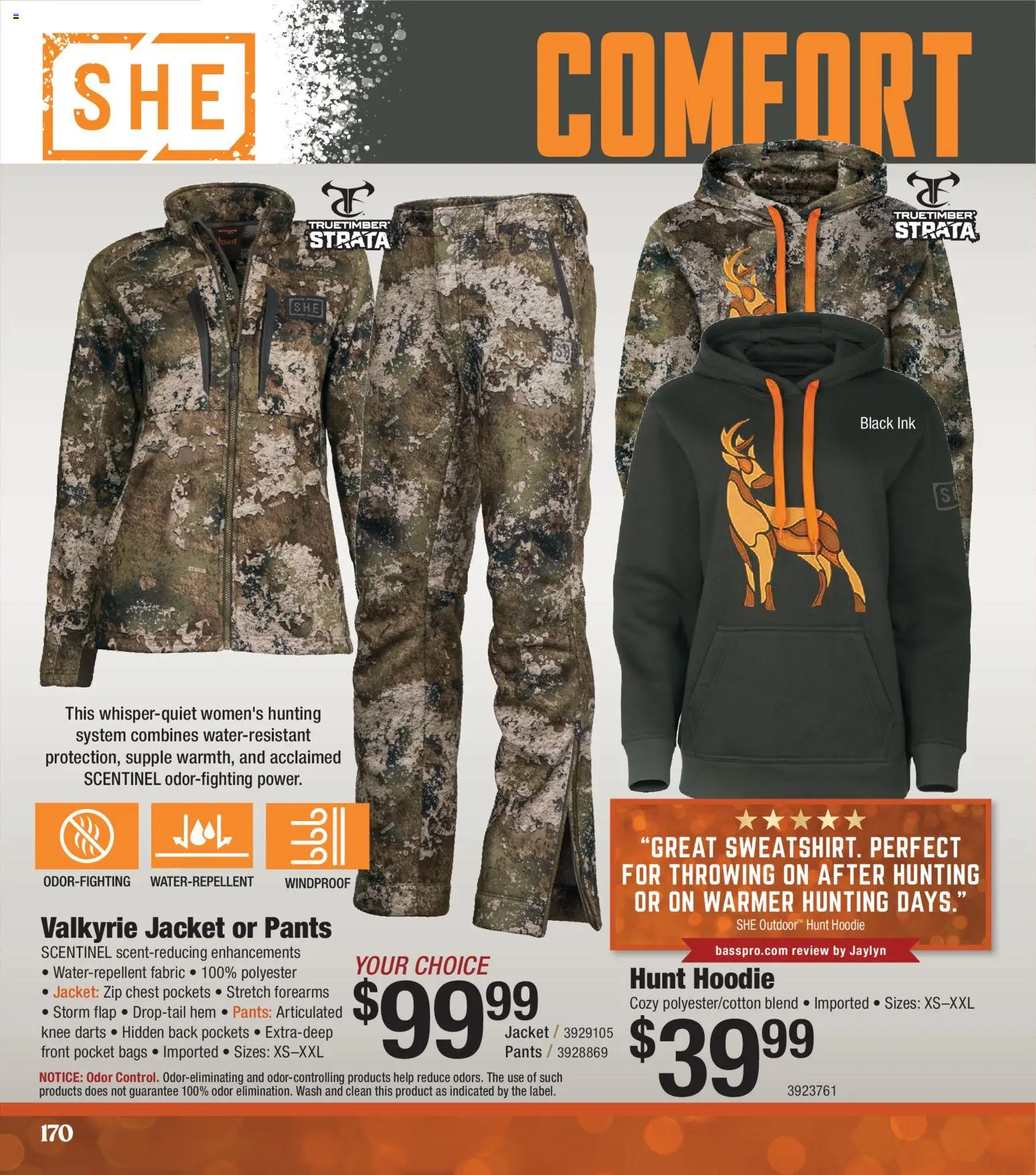 Cabela's Christmas Gift Guide 25 - valid from 01.11.2025 | Page: 170 | Products: Ink, Hoodie, Jacket, Pants
