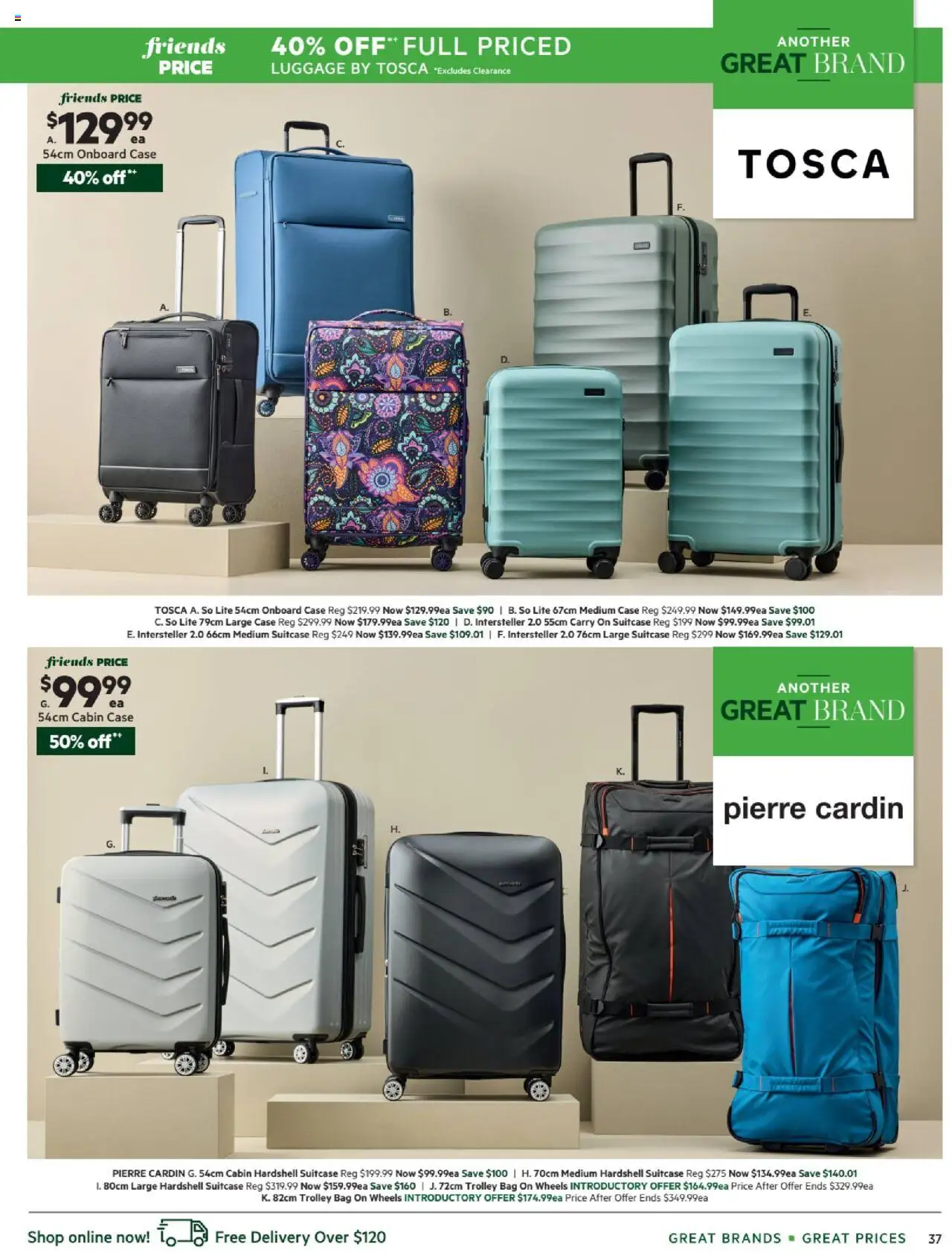 Harris Scarfe catalogue - valid from 13.10.2025 | Page: 37 | Products: Trolley, Suitcase, Case, Bag