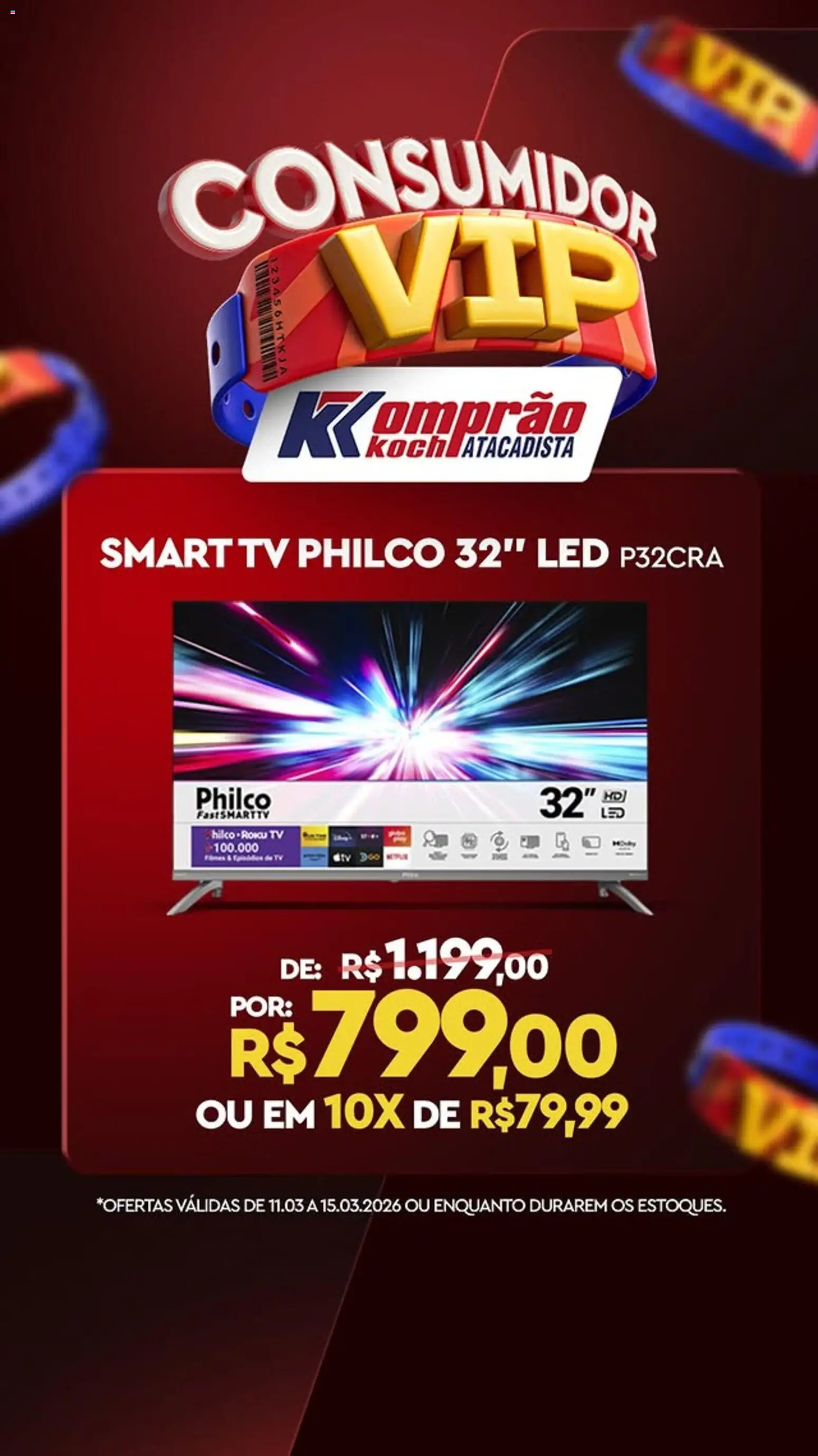 Komprao Atacadista Folheto - válido de 11.03.2026 | Página: 8 | Produtos: smart TV, Tv