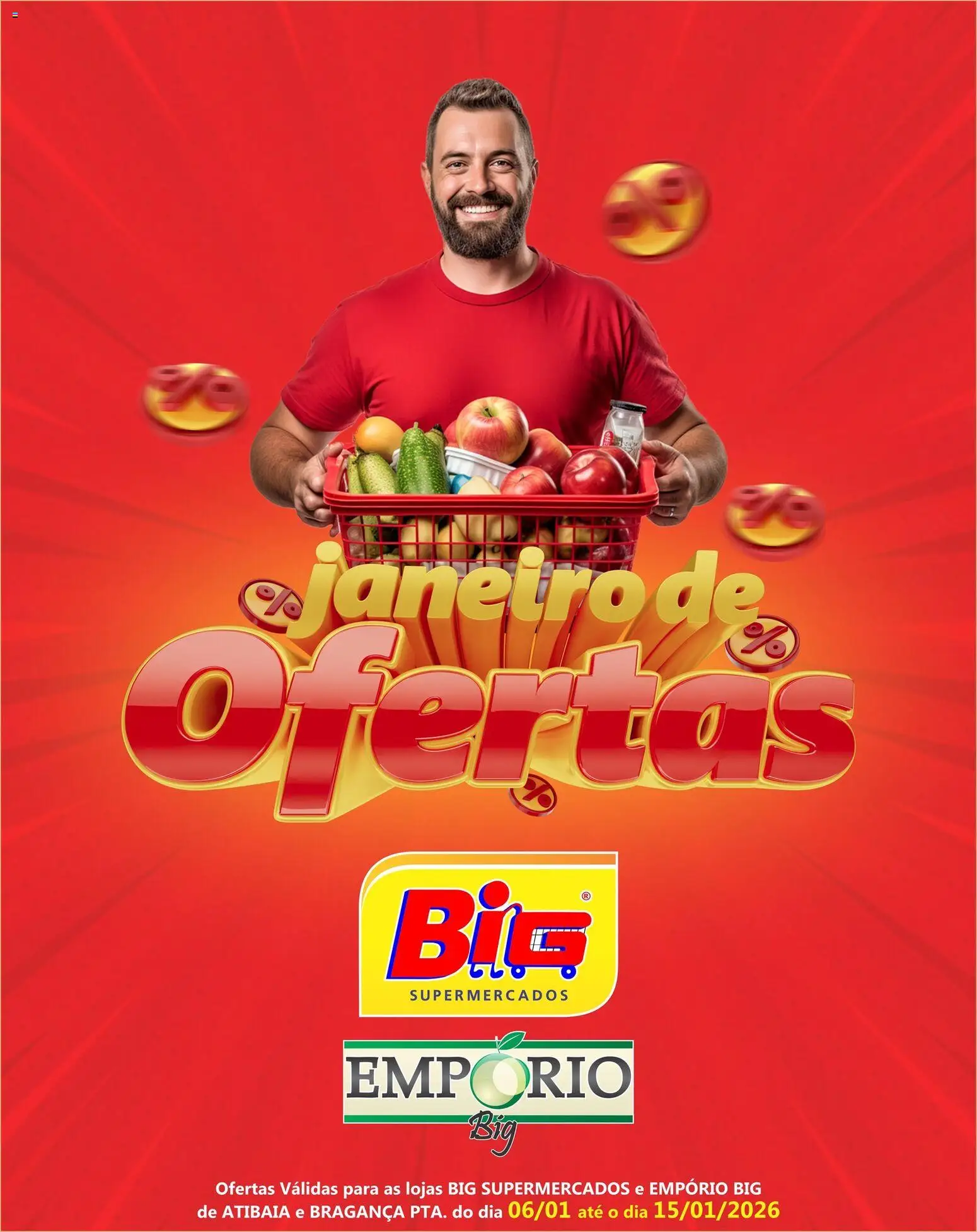 Big Supermercados Folheto - válido de 06.01.2026 | Página: 1