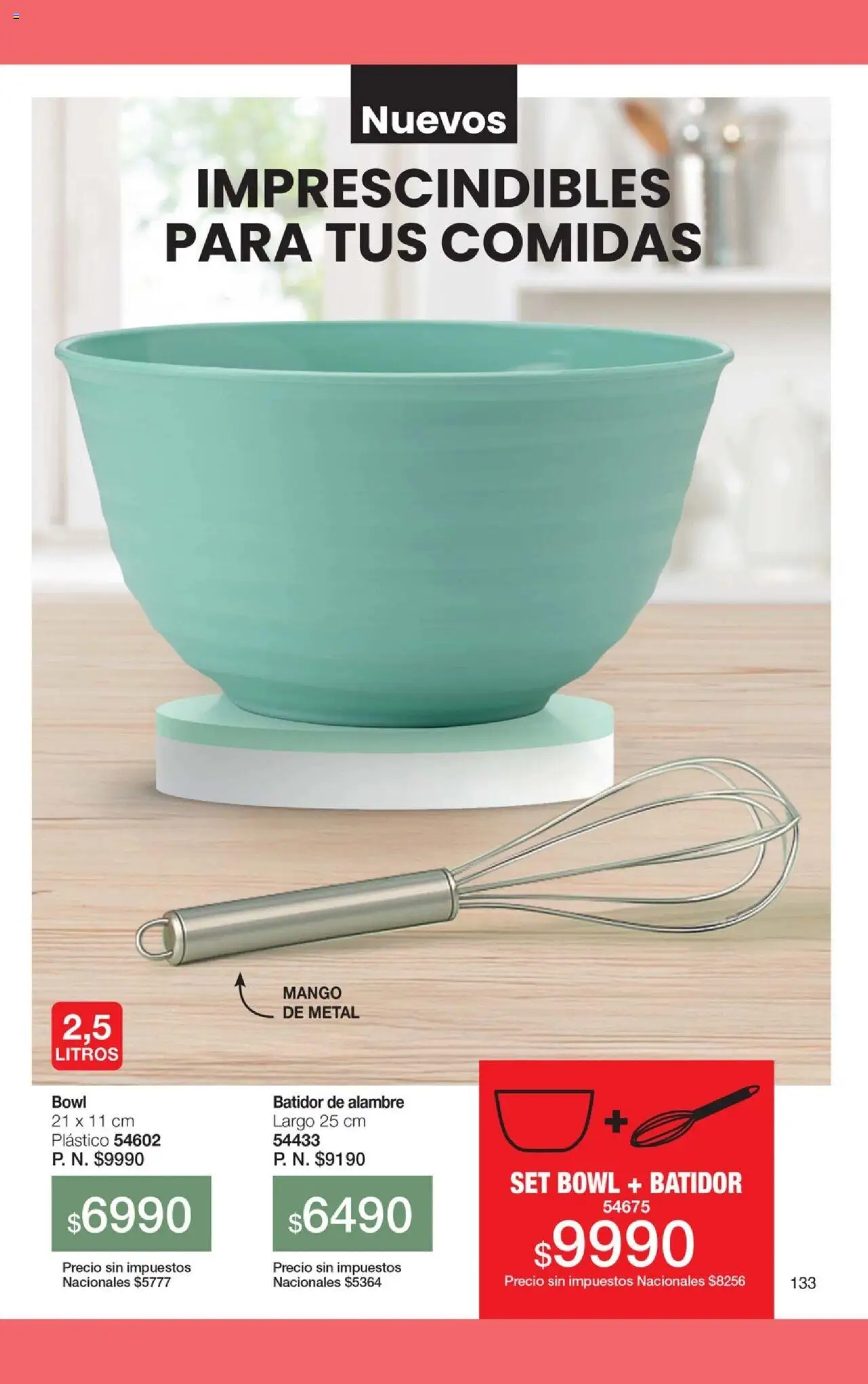 Gigot catálogo │ válido desde el 01.10.2025 | Página: 139 | Productos: Bowl, Mango, Batidor