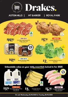 Preview of Drakes Aston Hills, Mt Barker & Royal Park SA - valid from 22.10.2025