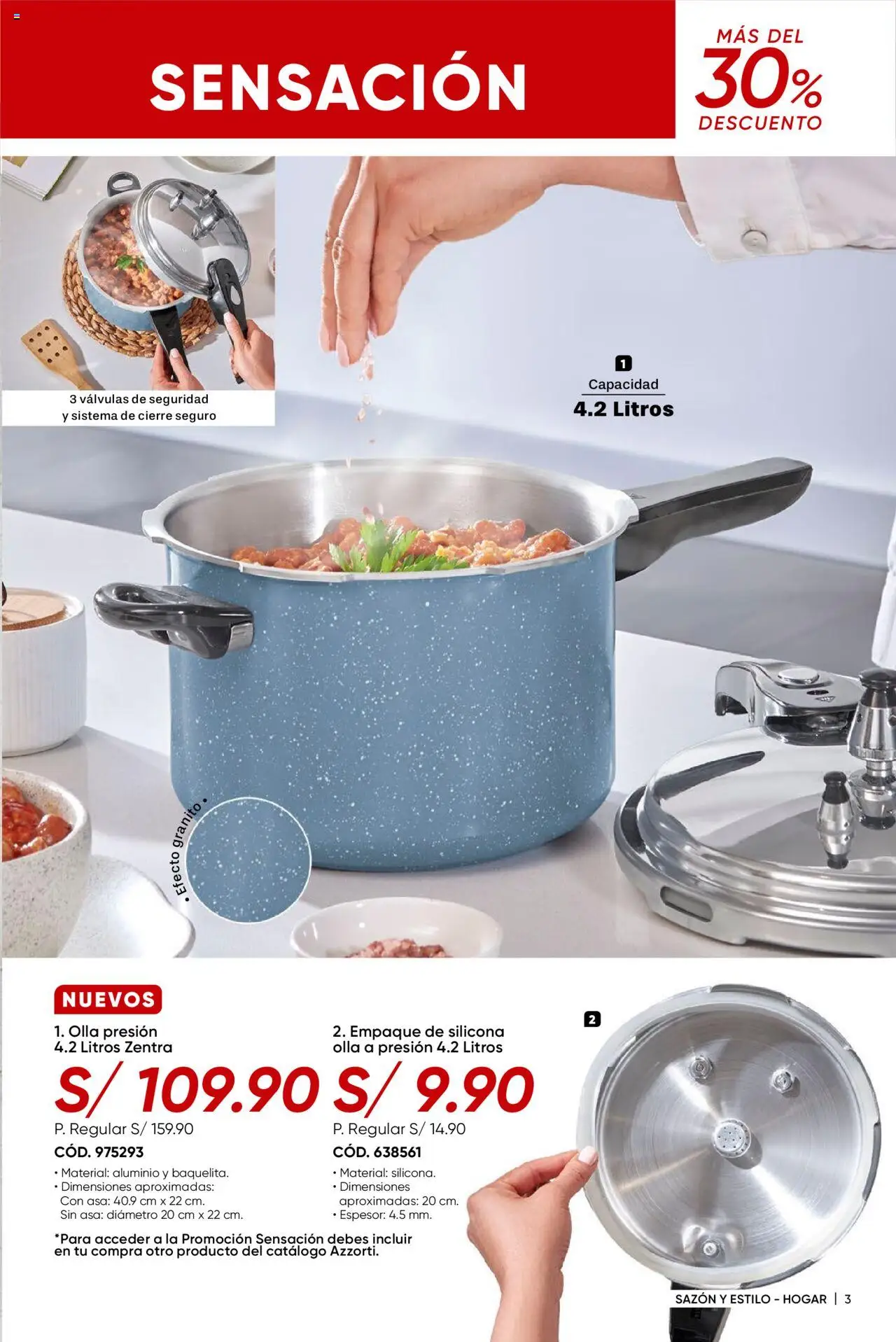 Catálogo Azzorti válido desde 18.08.2025 | Página: 5 | Productos: Empaque