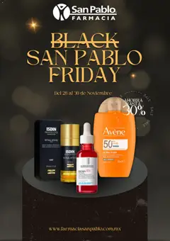 Vista previa de Farmacia San Pablo Friday, nuevo folleto de la tienda, válido en México a partir del 28.11.2025
