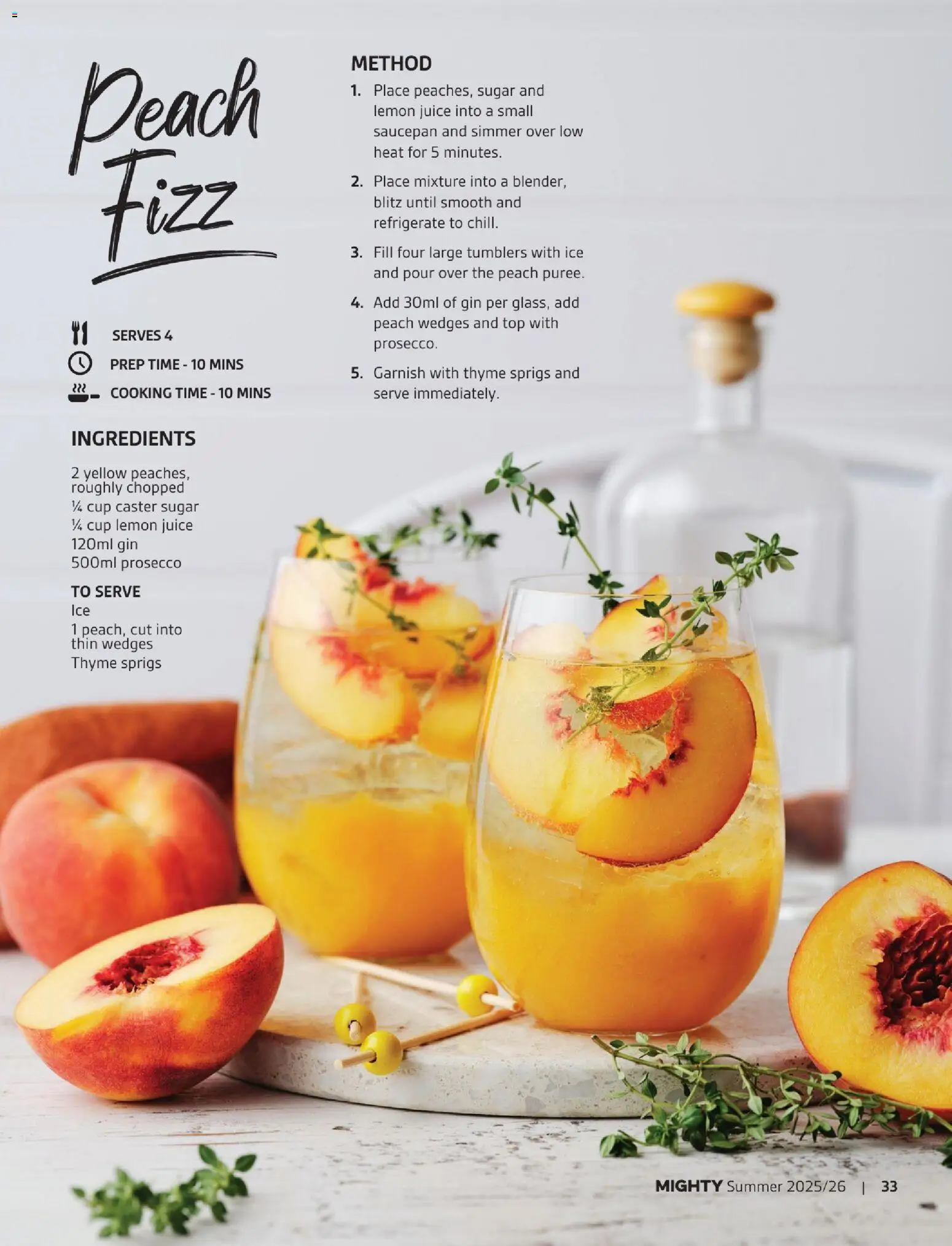 Foodland catalogue - valid from 01.12.2025 | Page: 33 | Products: Juice, Sugar, Lemon, Peach