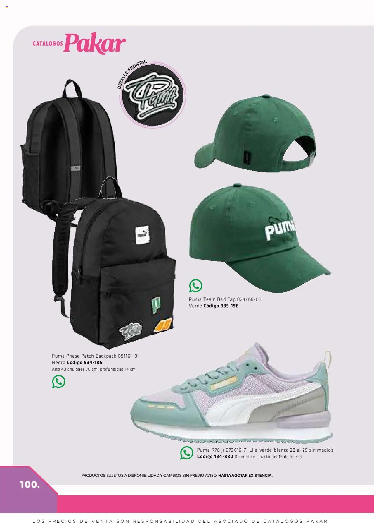 Nuevas ofertas de SC Pakar válidas en toda la República Mexicana desde el 06.03.2025. ¡Encuentra las mejores ofertas en SC Pakar catálogo Women! | Página: 100