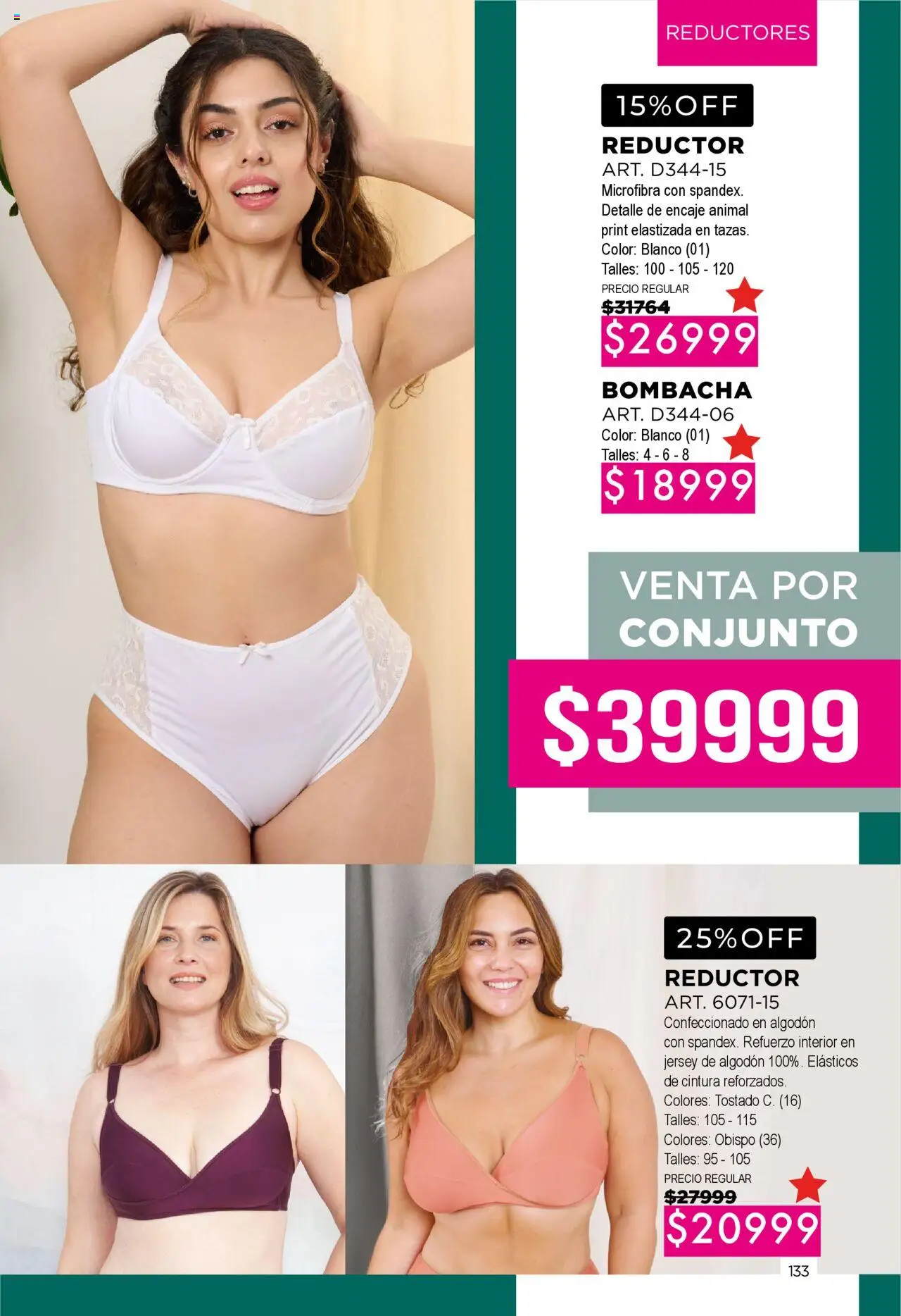 Juana Bonita catálogo │ válido desde el 07.05.2025 | Página: 133 | Productos: Bombacha, Algodón, Conjunto