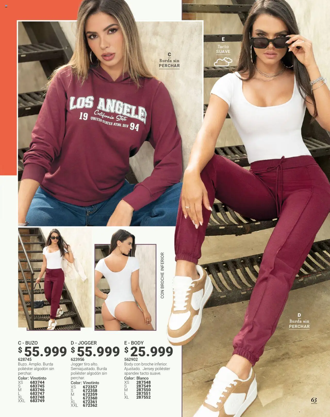 Carmel revista - valida desde el 08.09.2025 | Página: 63 | Productos: Algodón, Body, Buzo