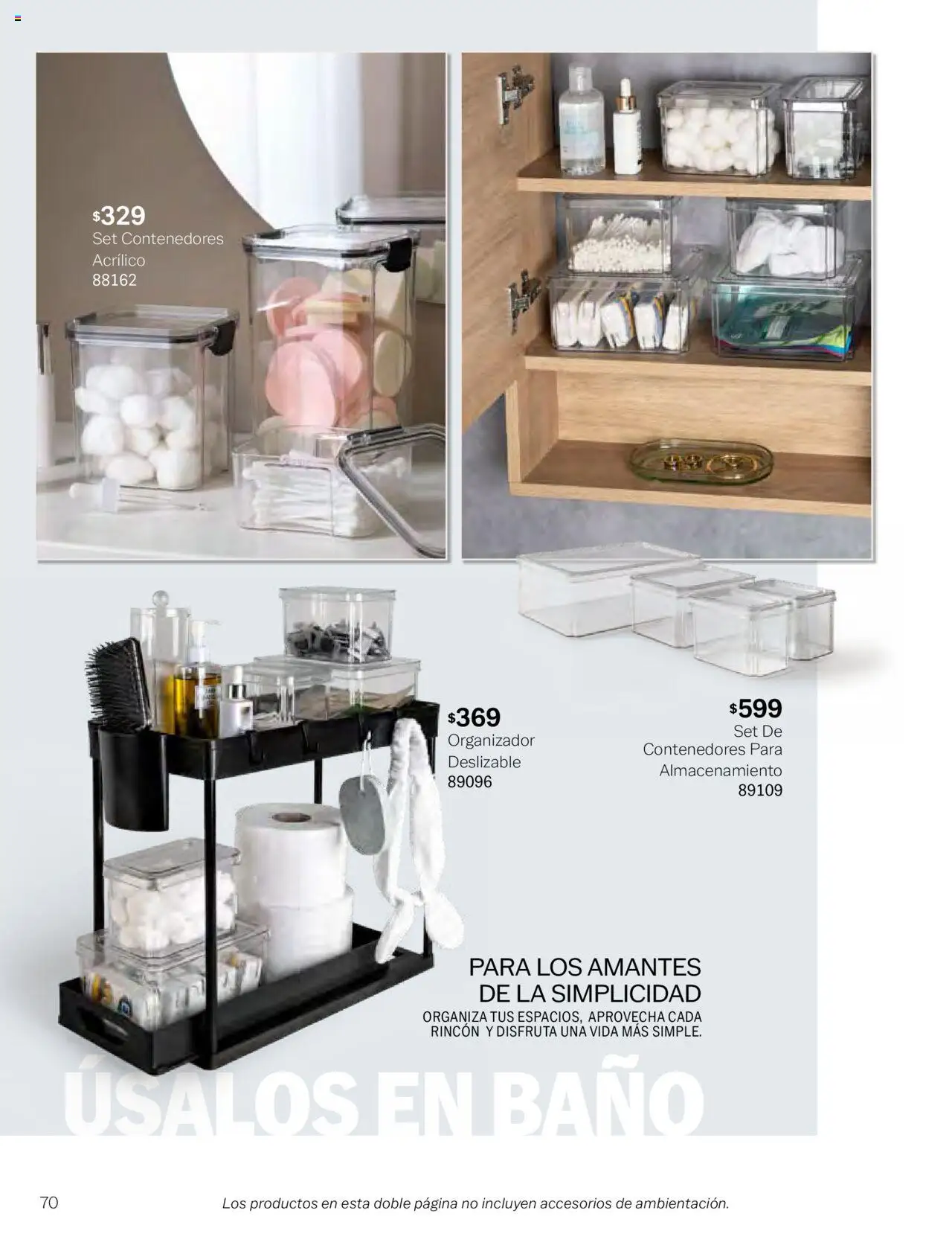 Nuevas ofertas de Vianney válidas en toda la República Mexicana desde el 09.09.2024. ¡Encuentra las mejores ofertas en Vianney catálogo - Biasi! | Página: 72 | Productos: Organizador, Baño