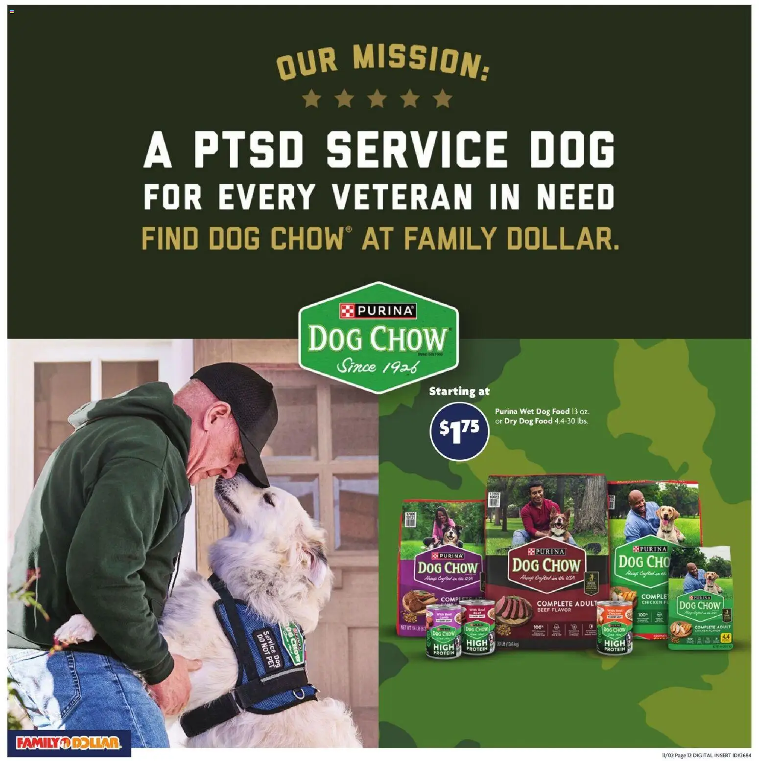 Family Dollar Weekly Ad - valid from 02.11.2025 | Page: 14 | Products: Dog Food, Beef