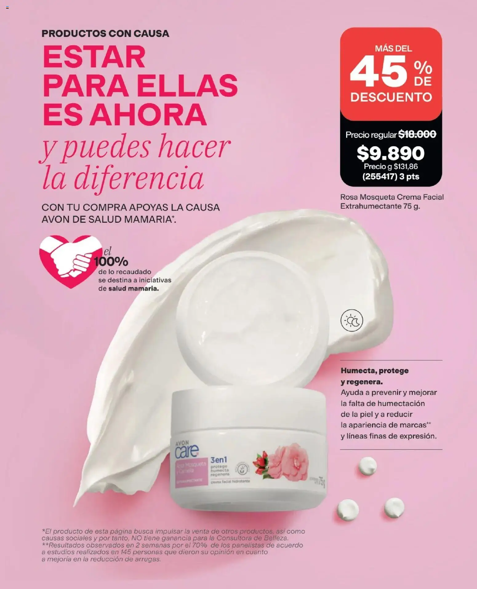 Avon revista - valida desde el 25.03.2026 | Página: 127 | Productos: Crema