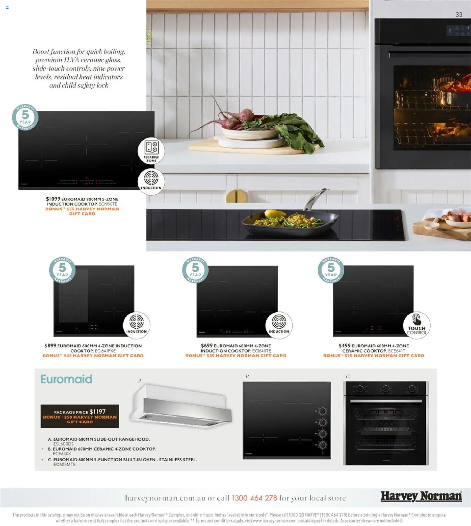 Harvey Norman catalogue - valid from 29.04.2026 | Page: 33 | Products: Accessories, Oven