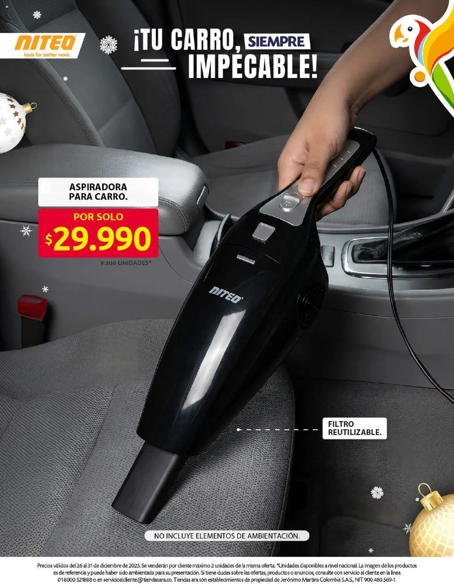 Ara revista - valida desde el 26.12.2025 | Página: 12 | Productos: Aspiradora, Sobre