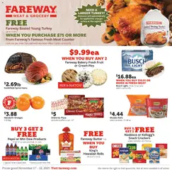 Preview of Fareway weekly ads valid from 17.11.2025