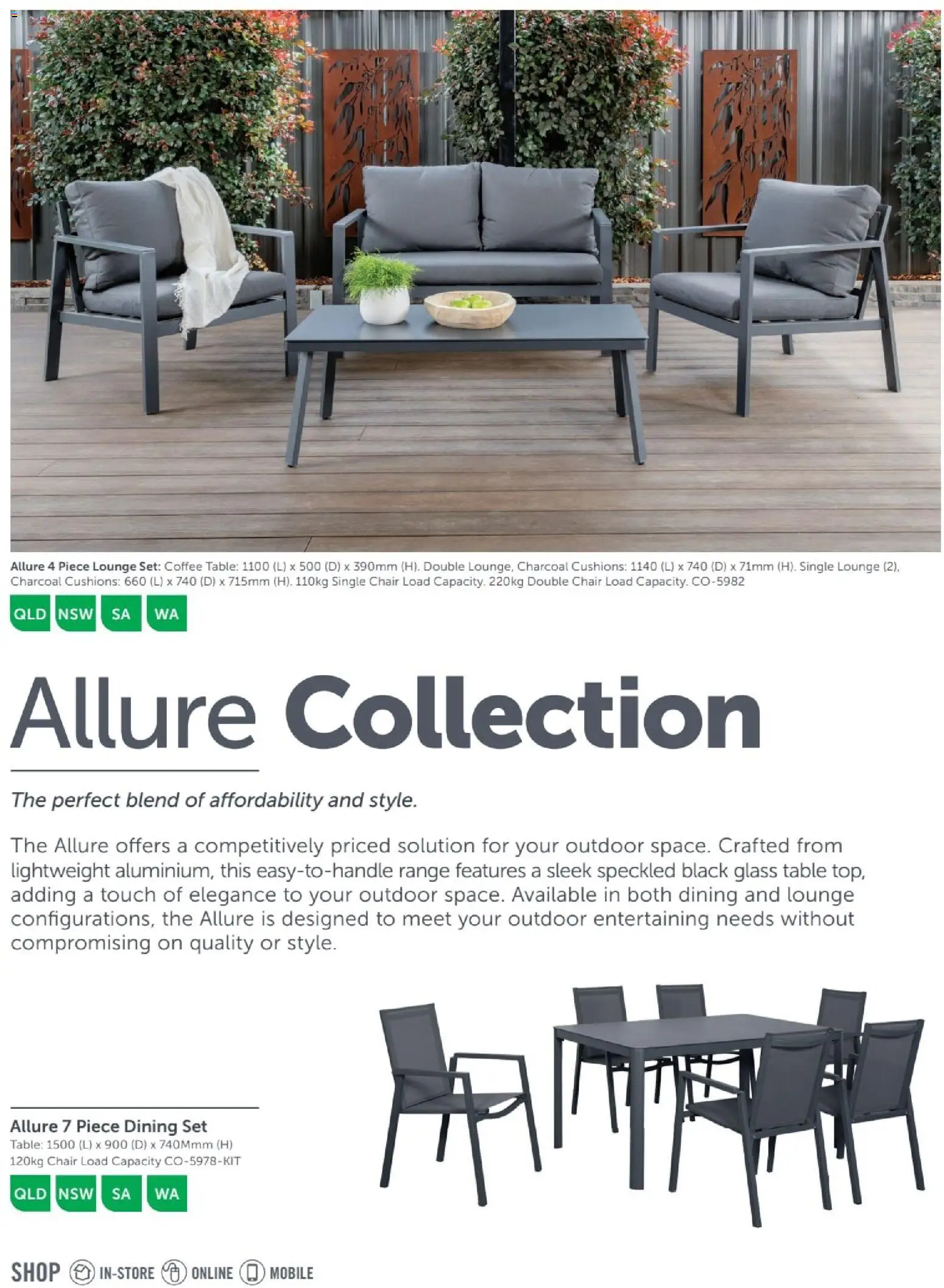 Stratco catalogue - valid from 04.12.2025 | Page: 16 | Products: Coffee table, Table, Chair, Coffee